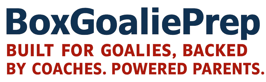 BoxGoaliePrep - Built for Goalies, Backed by Coaches, Powered by Parents